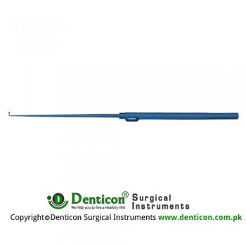 Krayenbuhl Micro Nerve and Vessel Hook 1.0mm dianmeter,hook depth 3.8mm,probe pointed large,18.5cm